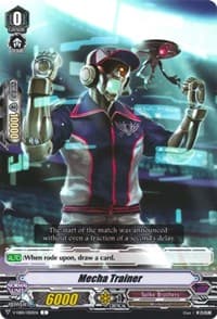Mecha Trainer - V-EB01: The Destructive Roar - Cardfight Vanguard card