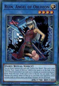 Ruin, Angel of Oblivion - Cybernetic Horizon - YuGiOh card