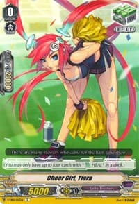 Cheer Girl, Tiara - V-EB01: The Destructive Roar - Cardfight Vanguard card