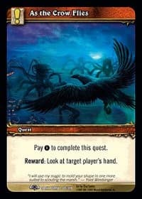 As the Crow Flies - Dark Portal - WoW card