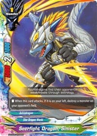 Seerfight Dragon, Sinister - S-SD02: Triangulum Galaxy - Future Card BuddyFight card