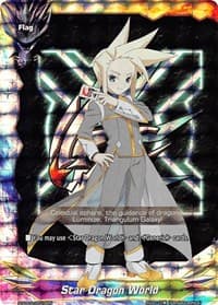 Star Dragon World (Character Flag) - S-SD02: Triangulum Galaxy - Future Card BuddyFight card