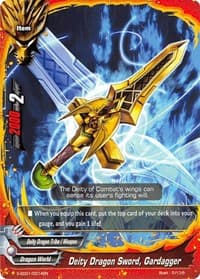 Deity Dragon Sword, Gardagger - S-SD01: Dradeity - Future Card BuddyFight card
