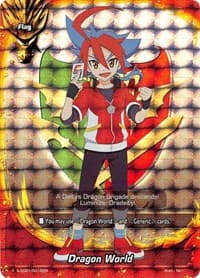 Dragon World (Character Flag) - S-SD01: Dradeity - Future Card BuddyFight card