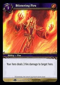 Blistering Fire - Dark Portal - WoW card
