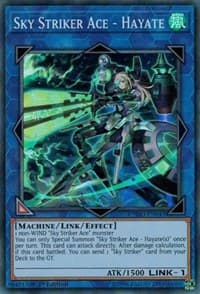 Sky Striker Ace - Hayate - Cybernetic Horizon - YuGiOh card