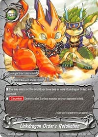 Linkdragon Order's Retaliation - S-SD03: Spiral Linkdragon Order - Future Card BuddyFight card