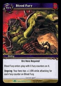 Blood Fury - Dark Portal - WoW card