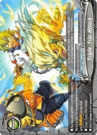 Triple Trio Attack - S-SD03: Spiral Linkdragon Order - Future Card BuddyFight card