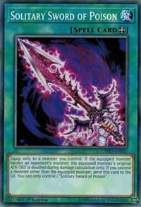 Solitary Sword of Poison - Cybernetic Horizon - YuGiOh card