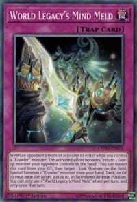 World Legacy's Mind Meld - Cybernetic Horizon - YuGiOh card