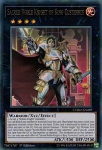 Sacred Noble Knight of King Custennin - Cybernetic Horizon - YuGiOh card