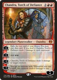 Chandra, Torch of Defiance (SDCC 2018 Exclusive) - Media Promos - Magic: The Gathering card