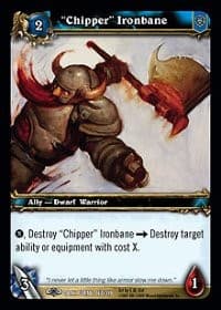 "Chipper" Ironbane - Dark Portal - WoW card