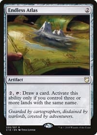 Endless Atlas - Commander 2018 - Magic: The Gathering card