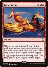 Fury Storm - Commander 2018 - Magic: The Gathering card