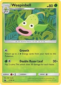 Weepinbell - SM - Celestial Storm - Pokemon card