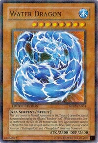Water Dragon - Mattel Action Figure Promos: Series 2 - YuGiOh card