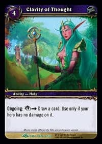 Clarity of Thought - Dark Portal - WoW card