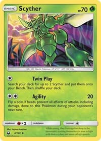 Scyther - SM - Celestial Storm - Pokemon card