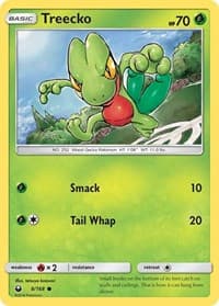 Treecko (8) - SM - Celestial Storm - Pokemon card