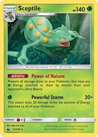 Sceptile - SM - Celestial Storm - Pokemon card