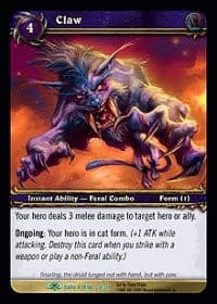 Claw - Dark Portal - WoW card