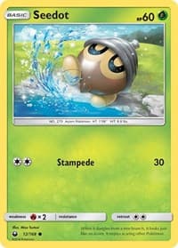 Seedot (12) - SM - Celestial Storm - Pokemon card