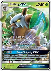 Shiftry GX - SM - Celestial Storm - Pokemon card
