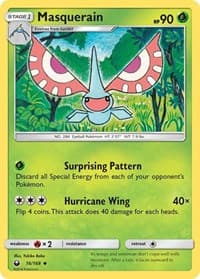 Masquerain - SM - Celestial Storm - Pokemon card
