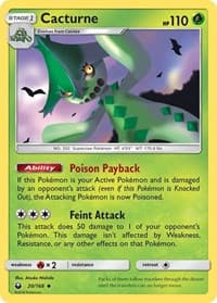 Cacturne - SM - Celestial Storm - Pokemon card