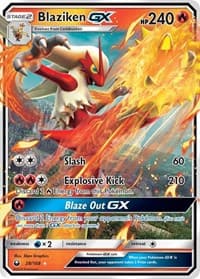 Blaziken GX - SM - Celestial Storm - Pokemon card