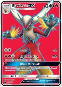 Blaziken GX (Full Art) - SM - Celestial Storm - Pokemon card