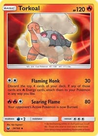 Torkoal - SM - Celestial Storm - Pokemon card