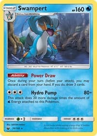 Swampert - SM - Celestial Storm - Pokemon card