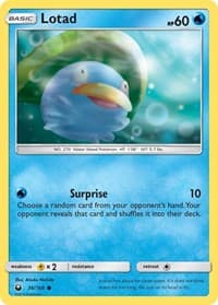 Lotad - SM - Celestial Storm - Pokemon card
