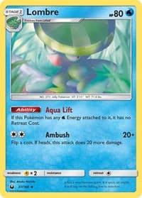 Lombre - SM - Celestial Storm - Pokemon card