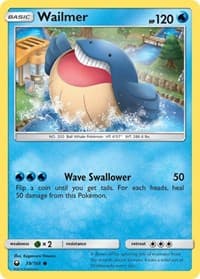 Wailmer - SM - Celestial Storm - Pokemon card