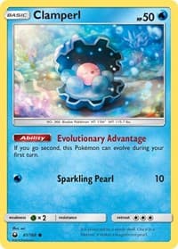 Clamperl - SM - Celestial Storm - Pokemon card