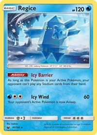 Regice - SM - Celestial Storm - Pokemon card