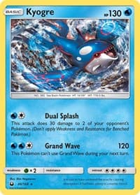 Kyogre - SM - Celestial Storm - Pokemon card