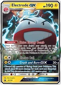 Electrode GX - SM - Celestial Storm - Pokemon card