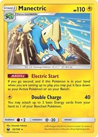 Manectric - SM - Celestial Storm - Pokemon card