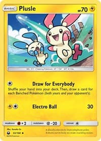 Plusle - SM - Celestial Storm - Pokemon card