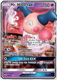 Mr. Mime GX - SM - Celestial Storm - Pokemon card