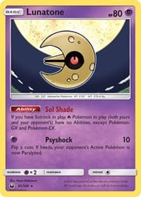 Lunatone - SM - Celestial Storm - Pokemon card