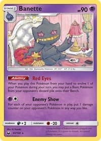 Banette - SM - Celestial Storm - Pokemon card