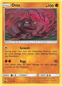 Onix - SM - Celestial Storm - Pokemon card