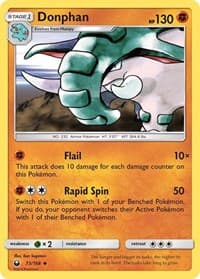 Donphan - SM - Celestial Storm - Pokemon card