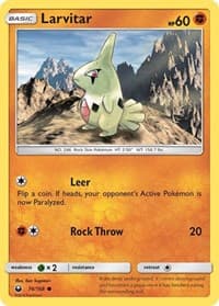 Larvitar - SM - Celestial Storm - Pokemon card